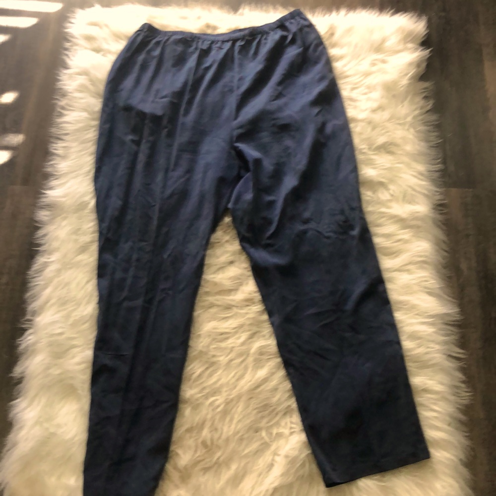 Vintage Silk Exchange blue trouser